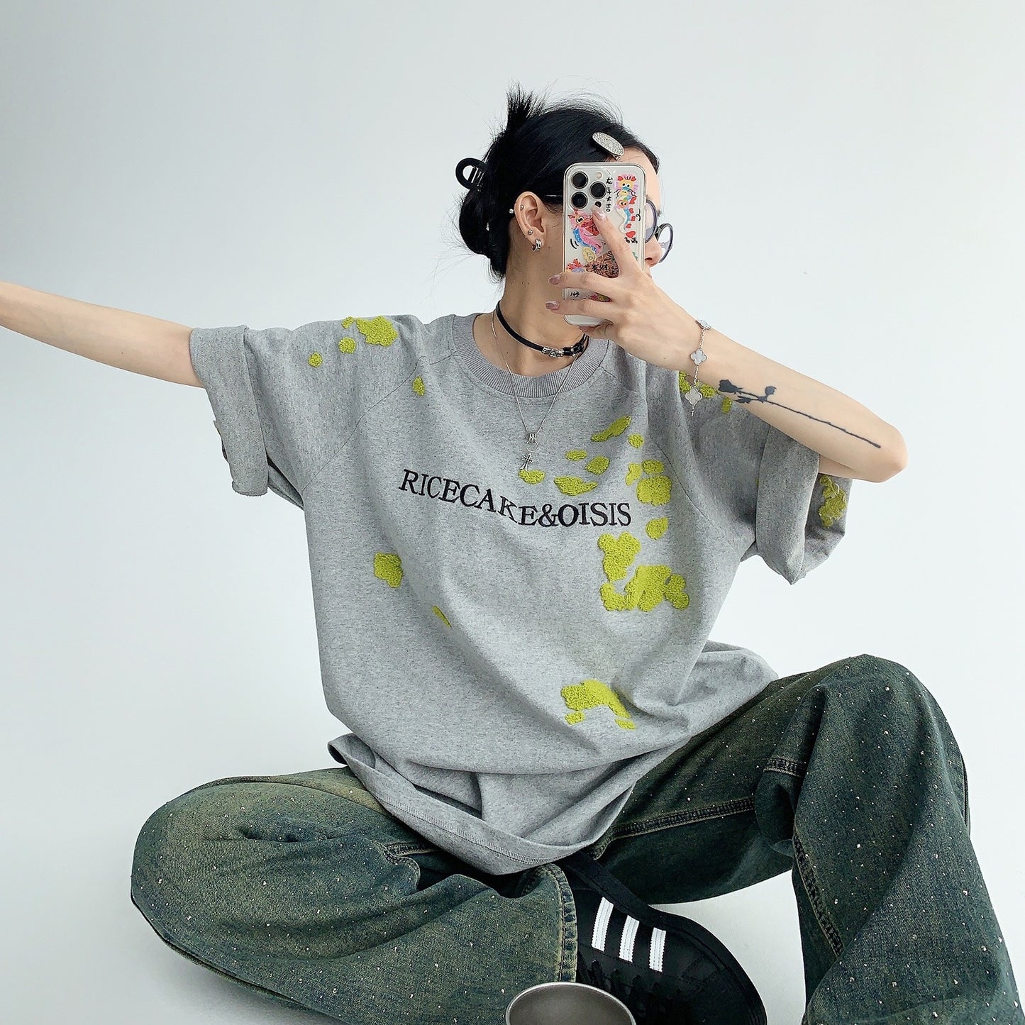 【24AW】【トップス】厚手 ゆるリラックス コットン100% 300G Ｔシャツ【FCシリーズ】