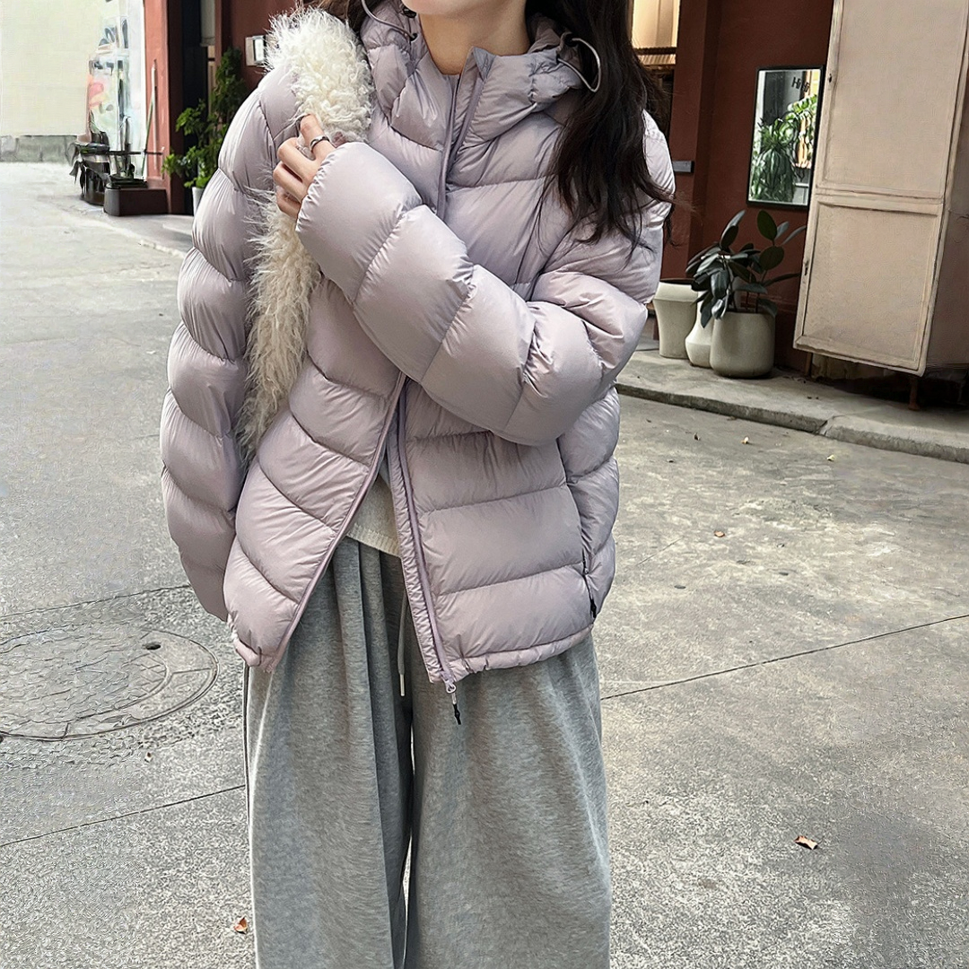 【アウター】パフ風 またはボーンライン風 防寒 フード付きジャケット 【JZシリーズ】