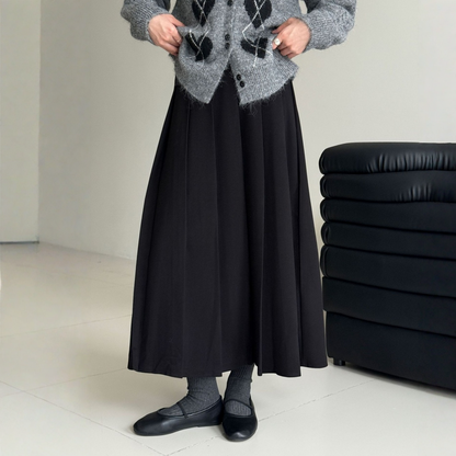 【ボトムス】ハーフゴム ハーフゴム 春 秋 冬 プリーツ スカート 【JZシリーズ】