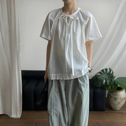 【トップス】夏 プルオーバー きれいめ ブラウス 【JZシリーズ】