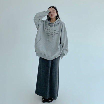【トップス】ゆる感たっぷり♪ 厚手 ハイネック スウェット レディース ルーズシルエット パーカー【FCシリーズ】