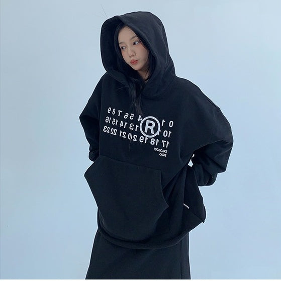 【アウター】春 秋 冬 厚手 オーバーシルエットハーフジップ フード付き パーカー ジャケット 【FCシリーズ】