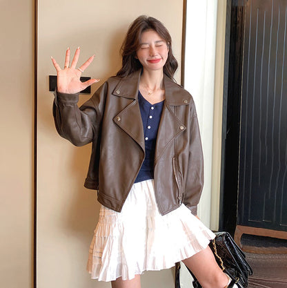 【アウター】メラード 春秋 トレンド インフルエンサー人気 爆款 ショートジャケット【JZシリーズ】