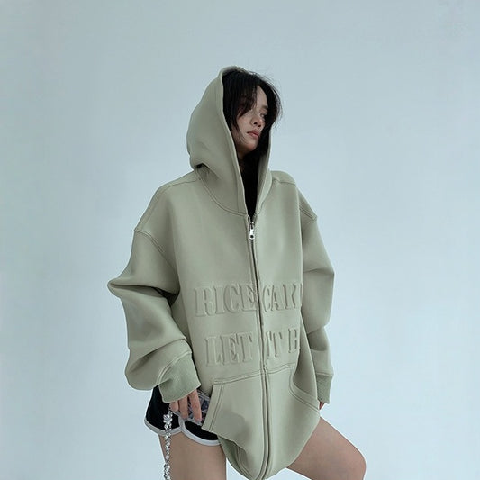 【アウター】春 秋 冬 リラックス感 3Dエンボス フード付き ジャケット 【FCシリーズ】