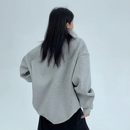 【トップス】アヘビー裏起毛 アメカジ ヴィンテージ風 パーカー ハイネックスウェット【FCシリーズ】