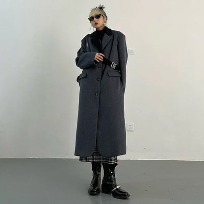 【アウター】秋 冬 高級感 新作 合わせやすい スーツジャケットコート【FCシリーズ】