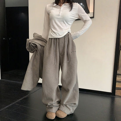 【セットアップ】フリース 厚手 春 秋 冬 トップス + パンツ 2点上下セット 【FCシリーズ】