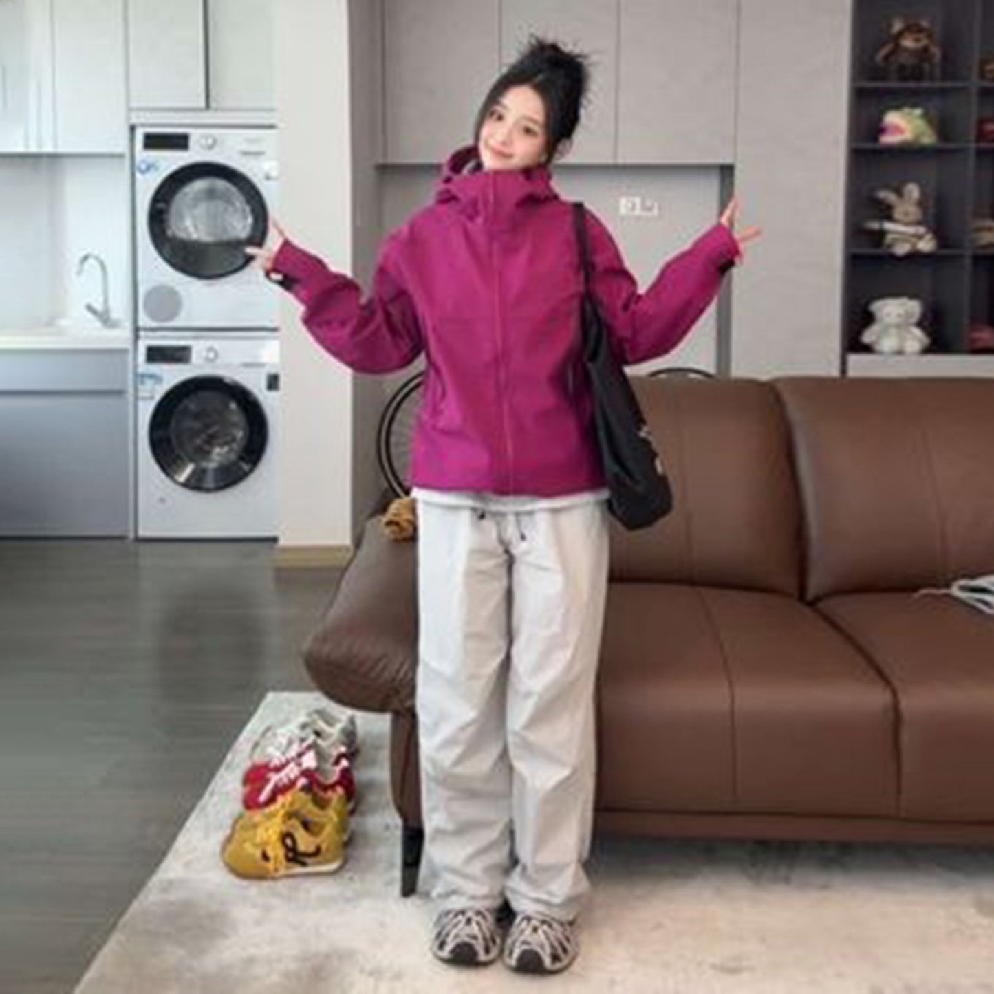 🎨多色展開 | 最大体重88kgまで対応【アウター】アウトドアソフトシェルジャケット 男女兼用 フード付き 登山コーデ スポーツ 防風 登山ウェア ジャケット【FCシリーズ】