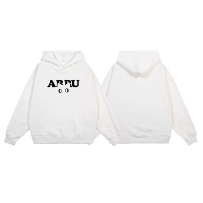 全7色【トップス】👀猫プリント キャットアイ パーカー 秋冬 ユニセックス ペア着用OK ストリート【FCシリーズ】