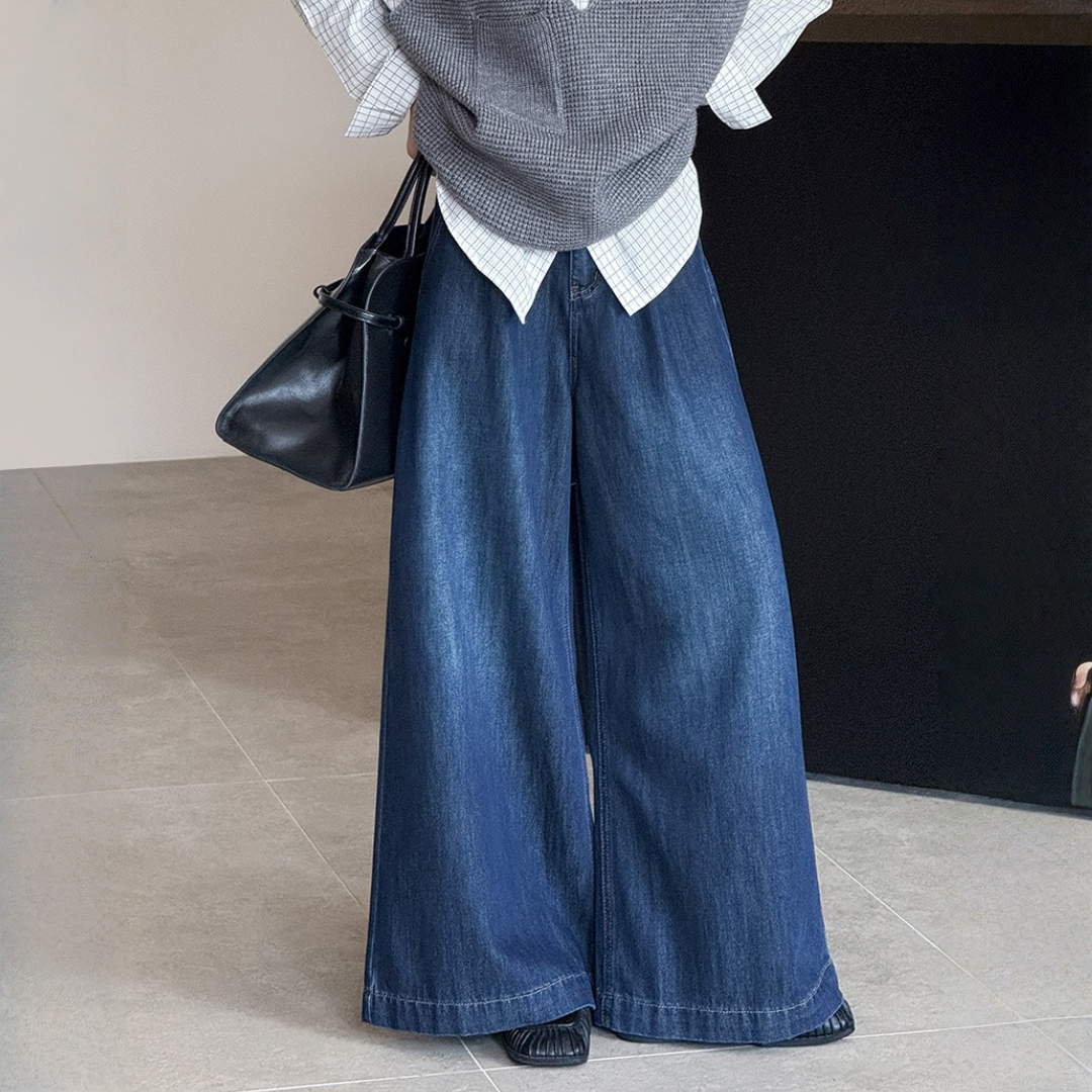 【ボトムス】春 秋 冬 レトロ ゆったり 落ち感  ワイドパンツ   【JZシリーズ】