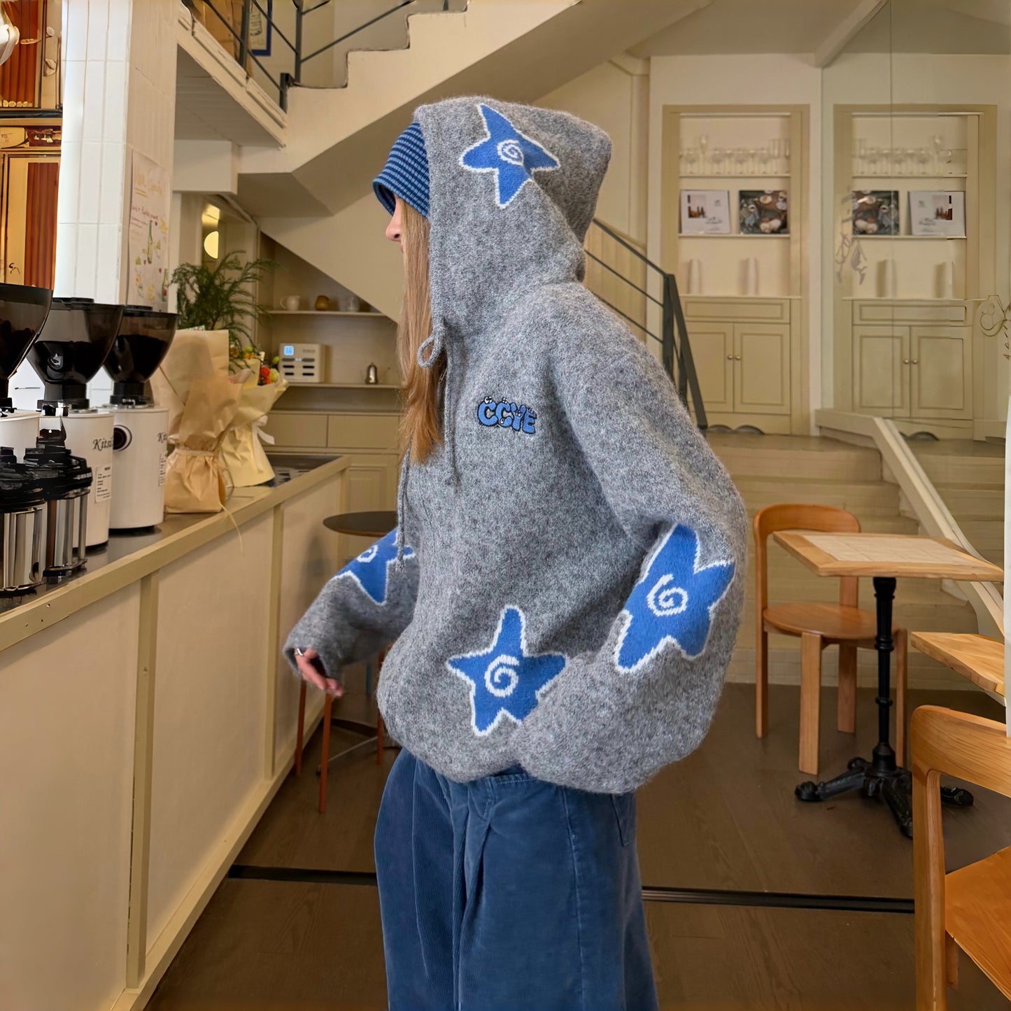 【トップス】アメリカンスタイル スタールーズ 男女兼用 カーディガン【FCシリーズ】