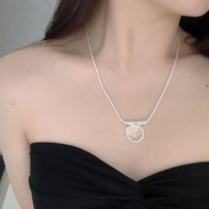 【🎁 B2G1｜先行スタート！】【グッズ】変形クリスタルペンダント 小粒ネックレス／デザインチョーカー