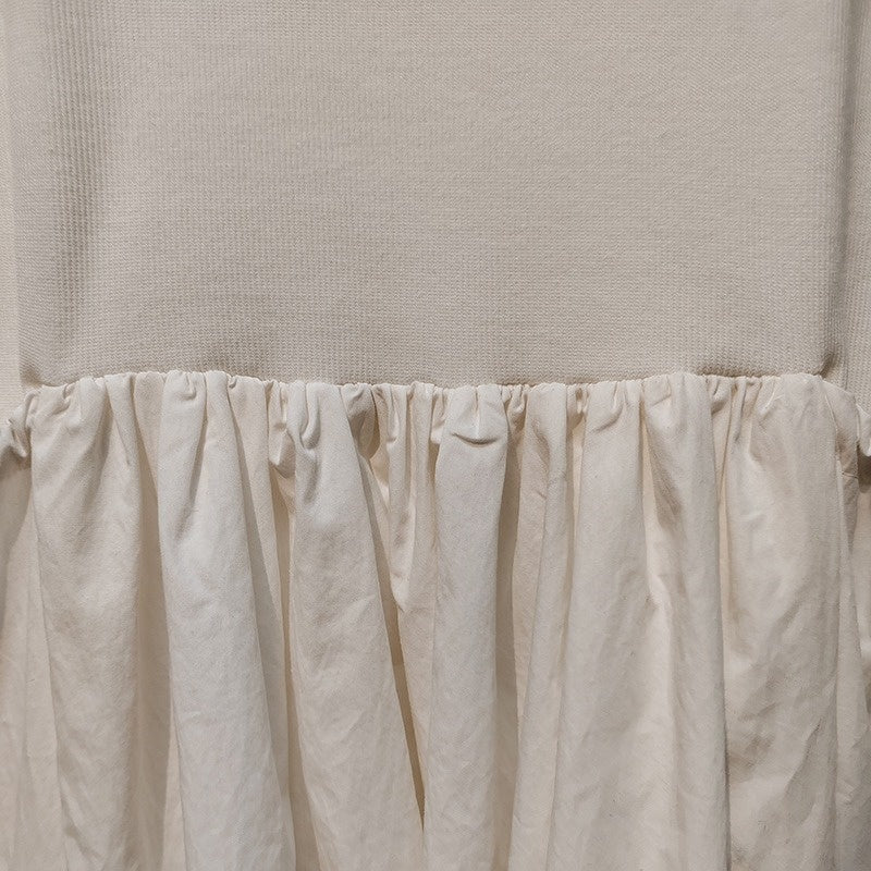 [洋裝] 夏季舒適撞色花紋無袖洋裝【JZ系列】