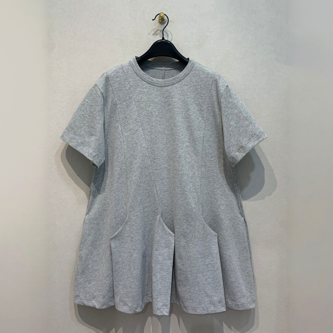 【ワンピース】ゆったり レトロ デザイン性 半袖 ワンピース 【JZシリーズ】