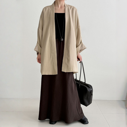 【ボトムス】春 秋 冬 ストレート 万能 細見え ハイウエスト スカート 【JZシリーズ】