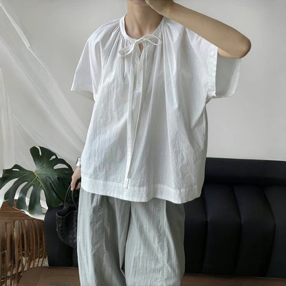 【トップス】夏 プルオーバー きれいめ ブラウス 【JZシリーズ】