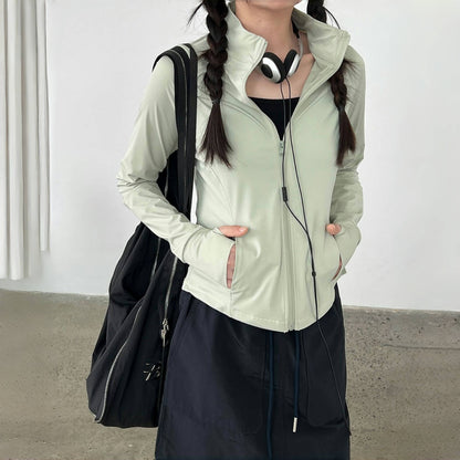 【アウター】夏 日焼け止め UPF50+ ウエストマーク ジャケット 【SNシリーズ】