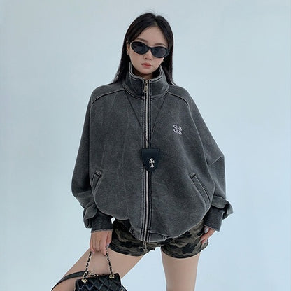 【アウター】春 秋 冬 ヴィンテージ加工 ショート丈 ジャケット 【FCシリーズ】