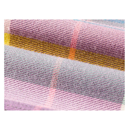 【ワンピース】 レインボーチェック ノースリーブ ティアードワンピース 夏 レディース フェミニン 体型カバー リゾート風 着痩せ ゆったり Aライン 大人可愛い バカンス 海辺旅行【SHシリーズ】