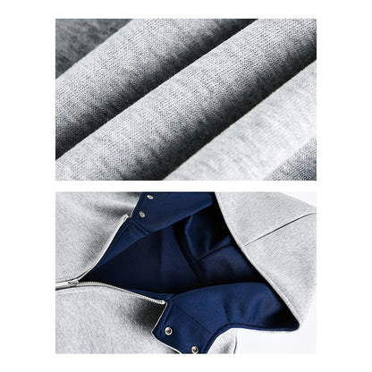 【アウター】ユニセックス フード付きジャケット 美式カジュアル ゆったりシルエット【FCシリーズ】【10～15日内発送】