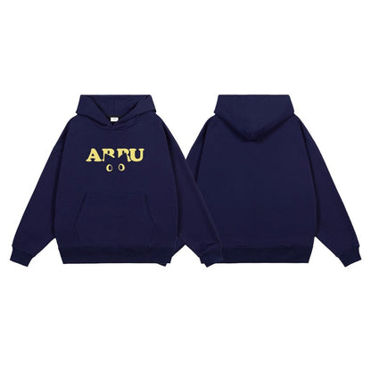 全7色【トップス】👀猫プリント キャットアイ パーカー 秋冬 ユニセックス ペア着用OK ストリート【FCシリーズ】