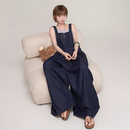 【ボトムス】春夏新作 ゆったりカジュアル ルーズシルエット オーバーサイズ オールインワン【AHシリーズ】