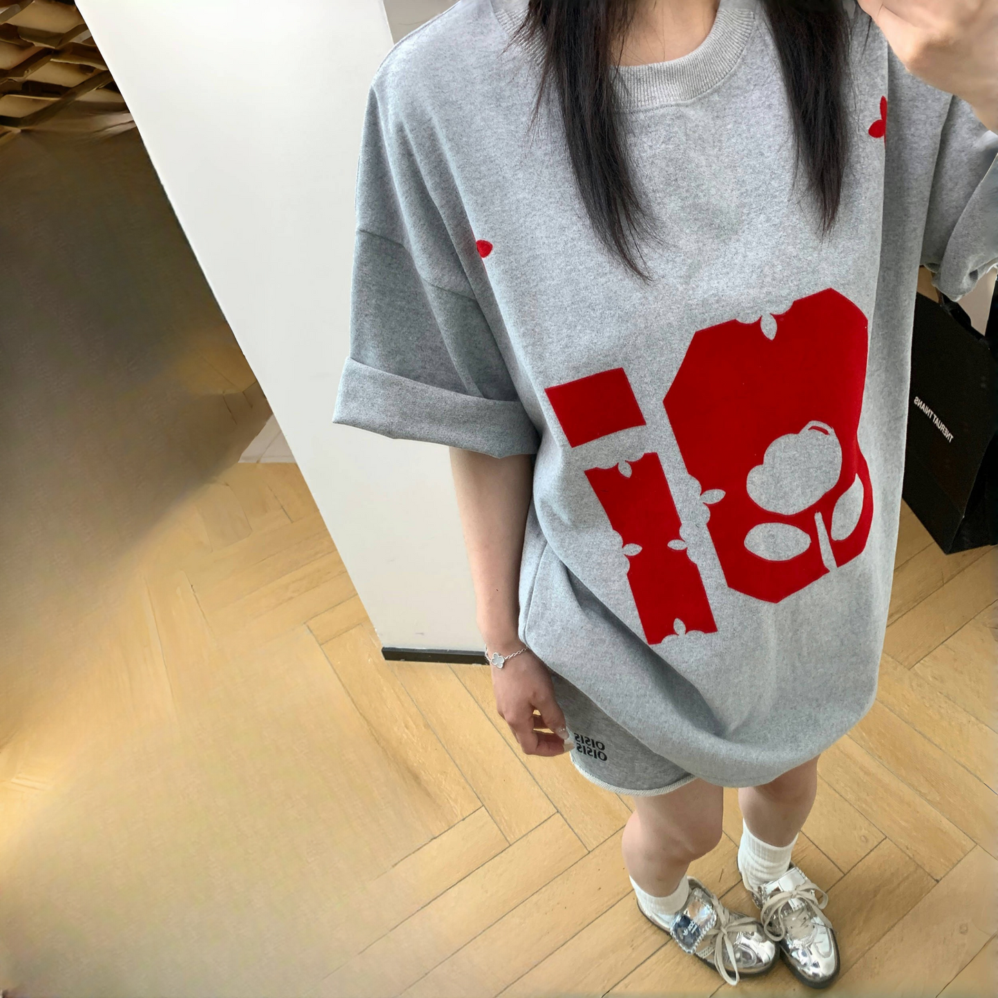 【トップス】夏 300g ルーズ プリント 半袖 Ｔシャツ 【FCシリーズ】