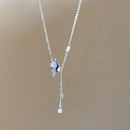 【🎁 B2G1｜先行スタート！】【グッズ】蝶モチーフ  ネックレス 女子向け 夏用 フェミニン 高級感 おしゃれ映え