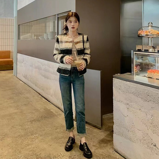 【シューズ】秋新作 イギリス風 ヴィンテージ シューズ レディース 丸トゥ ソフトレザー 太ヒール ローファーパンプス