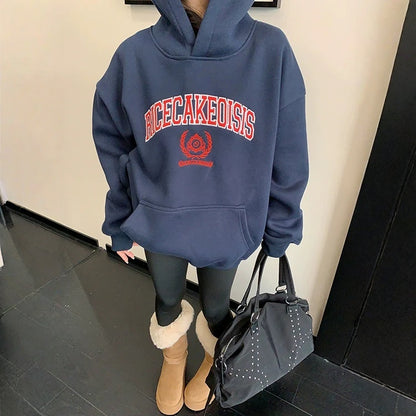 【トップス】刺繍 春 秋 冬 ヘビーウェイト 裏起毛  フード付き パーカー 【FCシリーズ】