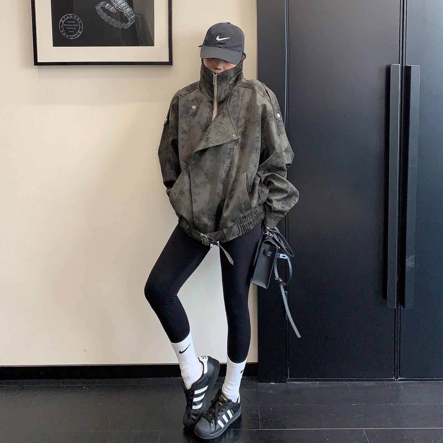 【アウター】フェイクレザー レトロ レトロ ジャケット 【FCシリーズ】