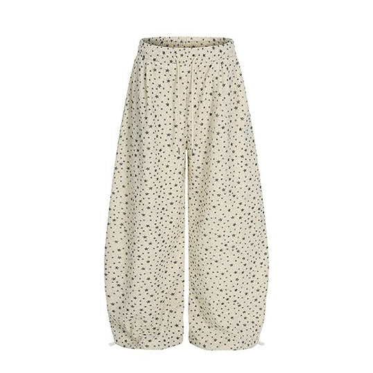 【ボトムス】ヴィンテージ ベーシック ルーズシルエット ストレート ワイドパンツ【FCシリーズ】