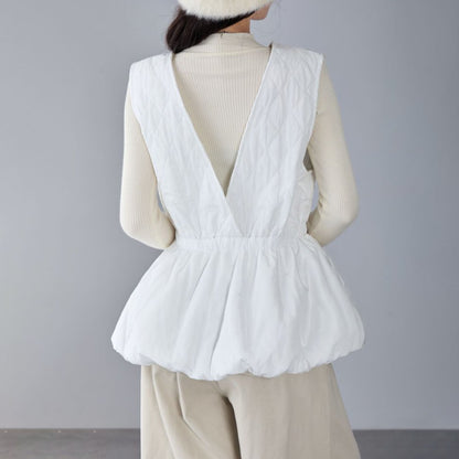 【トップス】日系 春秋新作 ノースリーブ Vネック ベスト