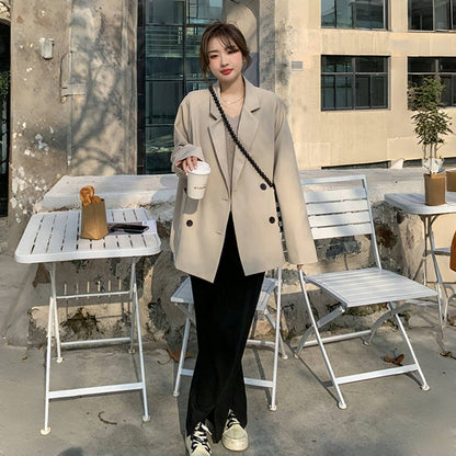 【アウター】 スーツジャケット レディース 春秋 高級感 デザイン性あり レトロ香港風 韓国系おしゃれ【SNシリーズ】