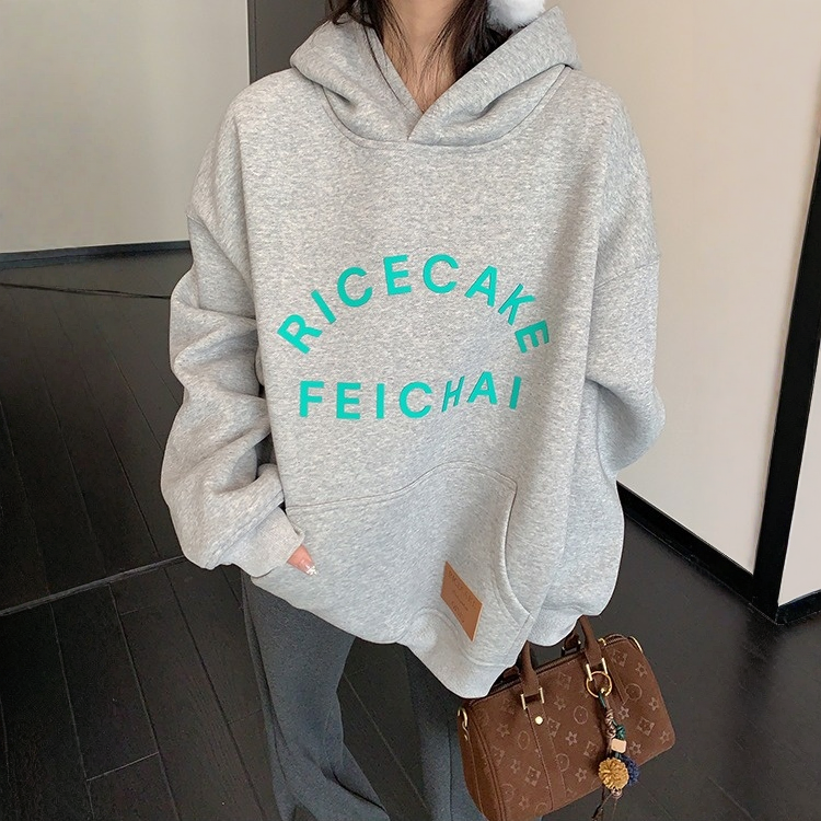 【トップス】裏起毛 春 秋 冬 立体プリント フード付き パーカー 【FCシリーズ】