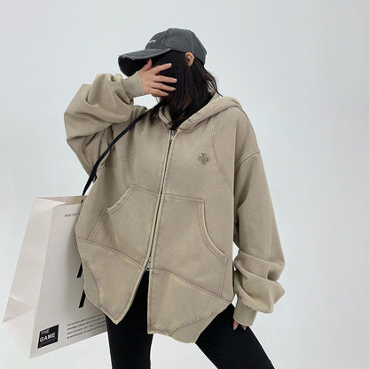 [外套] 美式春秋復古連帽外套 [FC系列]