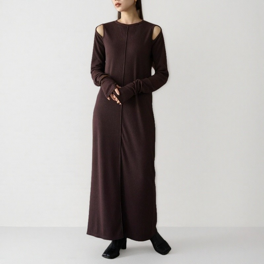 【ワンピース】春秋冬 大ヒット商品 ファッション 合わせやすい 着痩せ 長袖ワンピース【JZシリーズ】