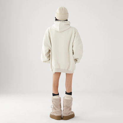 【トップス】✨上品に輝く ゆるめ×抜け感フーディー レディース パーカー【FCシリーズ】