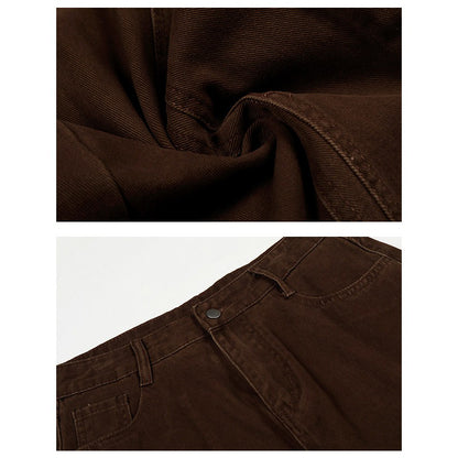 【ボトムス】アメリカンヴィンテージ ルーズシルエット ストレートパンツ レディース【FCシリーズ】