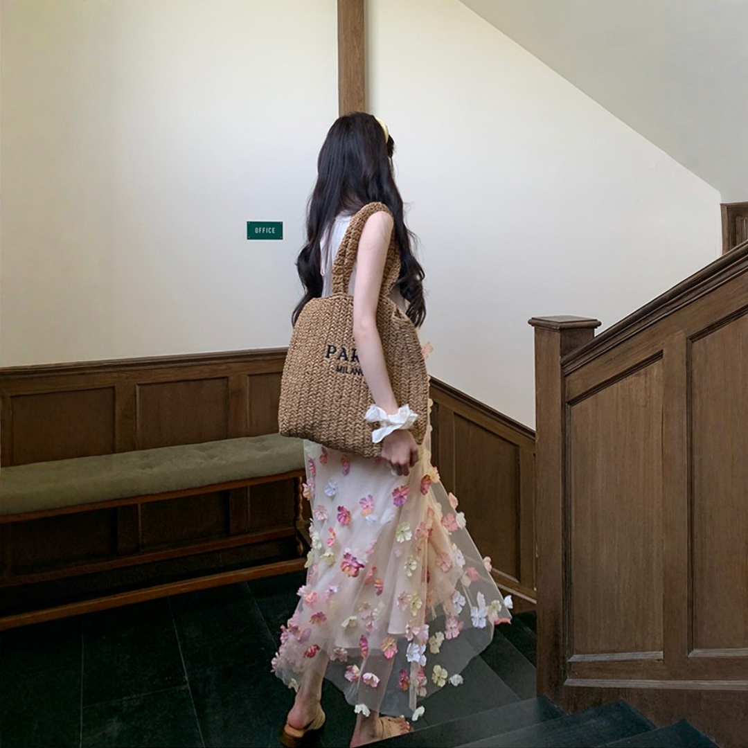 【ワンピース】ホルターネック リゾート風 極美 ノースリーブ ワンピース 【SHシリーズ】