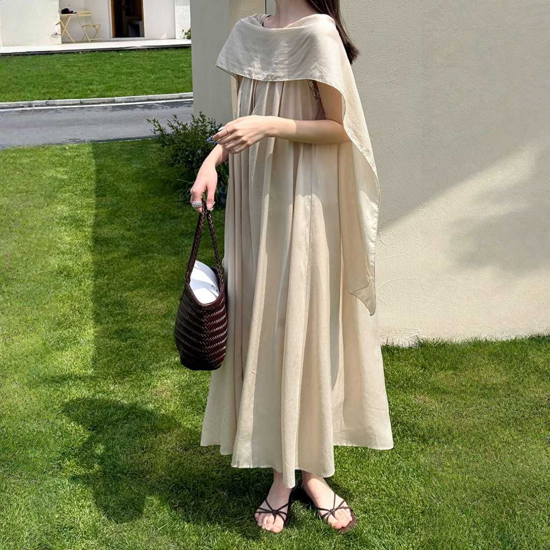 【ワンピース】上品な印象 リゾートスタイル ノースリーブ タンクワンピース 【JZシリーズ】