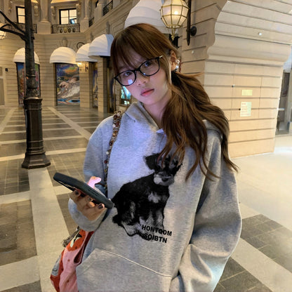 【トップス】oversize レトロ 合わせやすい 若見え  パーカー【FCシリーズ】