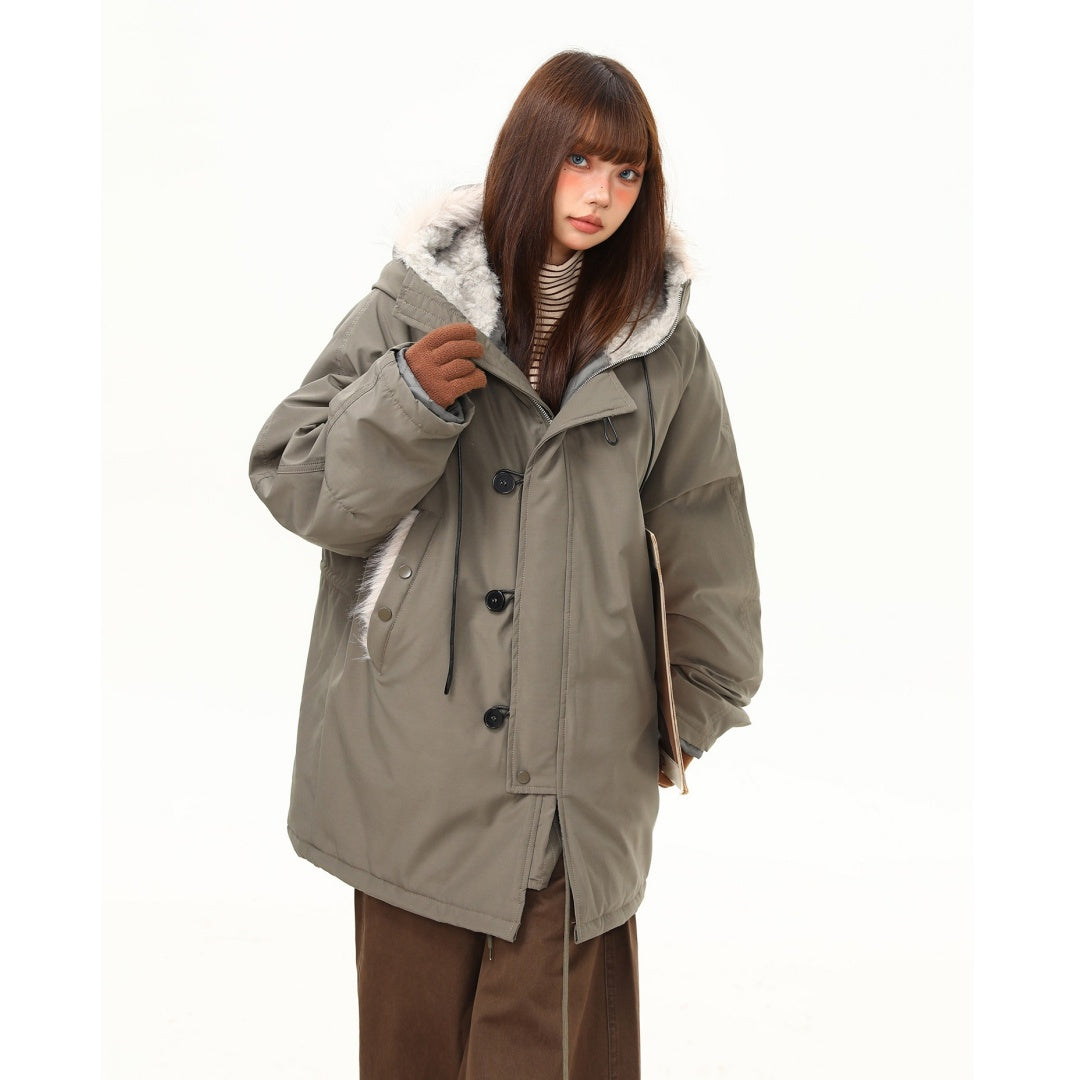 【アウター】ザサンドウ アメリカン風 春 秋 冬 中綿ジャケット 【FCシリーズ】