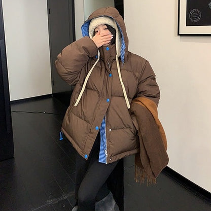 【アウター】リバーシブル 春 秋 冬 レトロ パン型ジャケット 綿入れコート 【FCシリーズ】