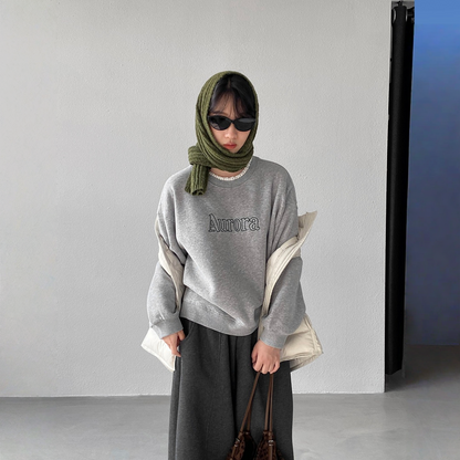 【トップス】厚手 裏起毛 レース飾り 春 秋 冬 刺繍 パーカー 【JZシリーズ】