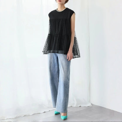 期間限定⭐️60%OFF【トップス】切り替え 韓国風 ゆったり ロング ワンピース  【JZシリーズ】