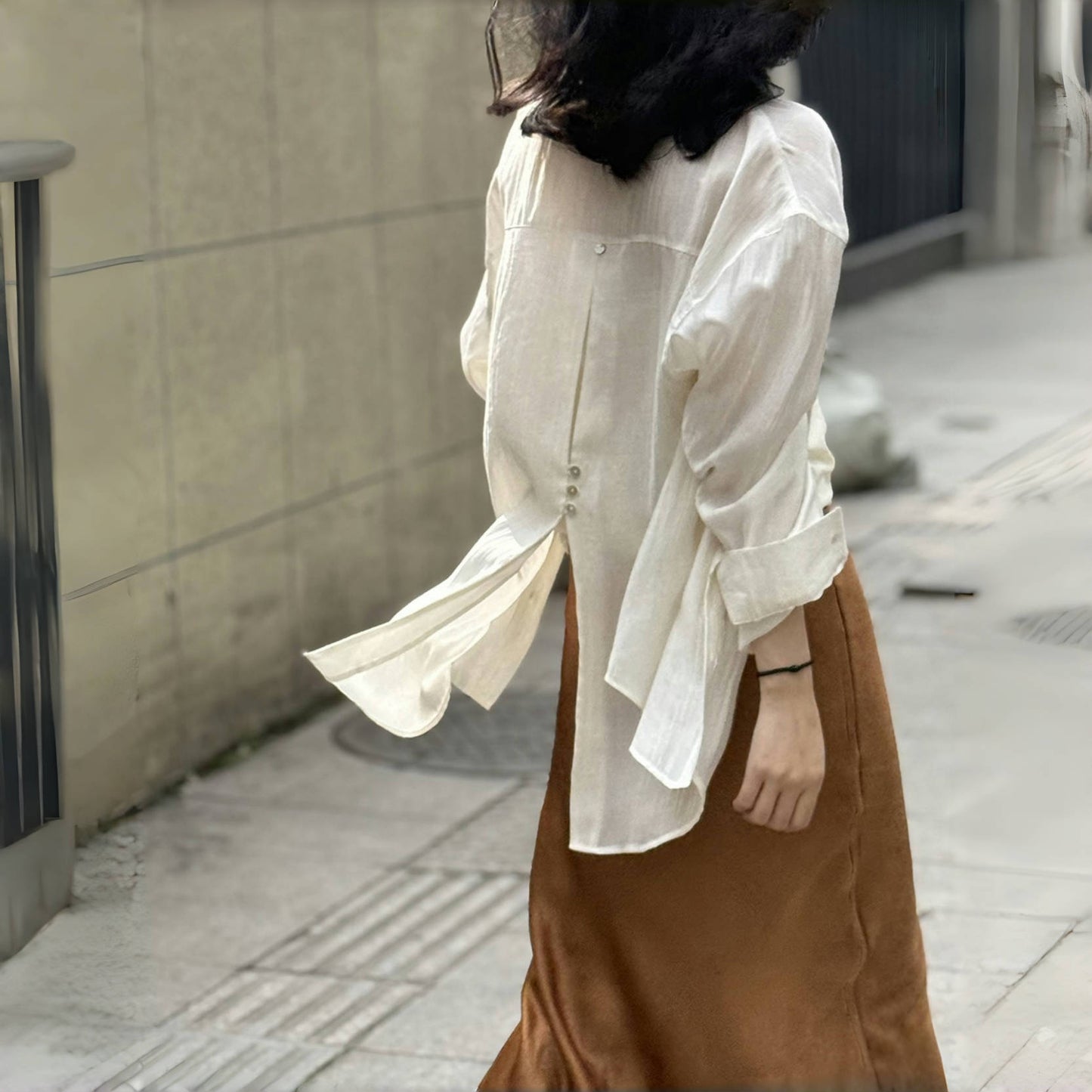 【トップス】夏 日焼け止め ルーズ シャツ 【SNシリーズ】