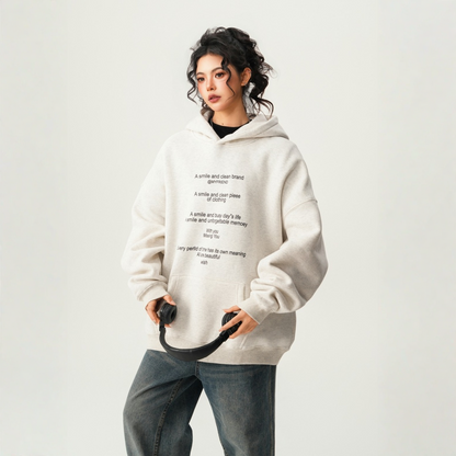 【60%OFF⭐️先行スタート！】【トップス】ヘビーウェイト 春 アルファベットロゴ 秋 冬 ゆったり フード付き パーカー 【FCシリーズ】