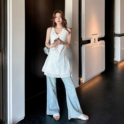 【シューズ】夏新作 リゾート風 ビーチアラン 細かいシワ デザイン フラットサンダル レディース 外履き用