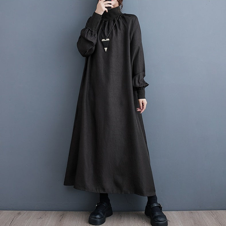 【ワンピース】おしゃれな プリント 韓国風 ミドルロング丈 ワンピース 【SHシリーズ】